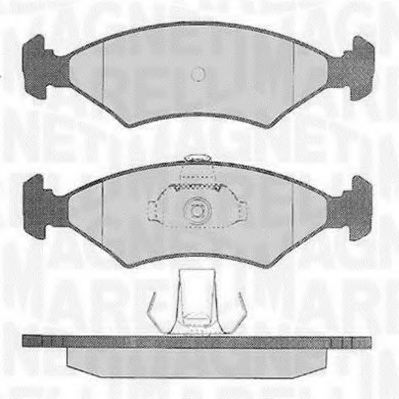 MAGNETI MARELLI 363916060248 Тормозные колодки для FORD ORION II (Форд Орион 2) MAGNETI MARELLI 363916060248 Тормозные колодки для FORD ORION II (Форд Орион 2)
