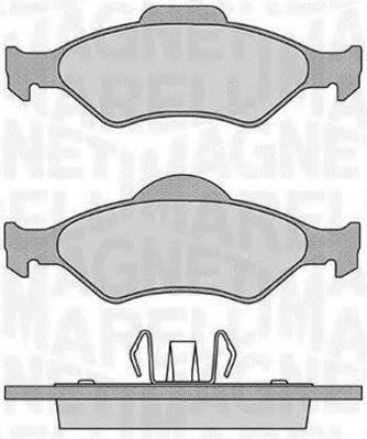 MAGNETI MARELLI 363916060251 Тормозные колодки для MAZDA SOHO III (Мазда Сохо 3) MAGNETI MARELLI 363916060251 Тормозные колодки для MAZDA SOHO III (Мазда Сохо 3)