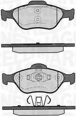 MAGNETI MARELLI 363916060252 Тормозные колодки для MAZDA SOHO III (Мазда Сохо 3) MAGNETI MARELLI 363916060252 Тормозные колодки для MAZDA SOHO III (Мазда Сохо 3)