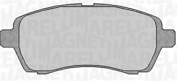 MAGNETI MARELLI 363916060254 Тормозные колодки для DAIHATSU MATERIA (Дайхатсу Матэриа)