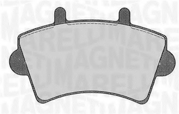 MAGNETI MARELLI 363916060366 Тормозные колодки для NISSAN (Ниссан) MAGNETI MARELLI 363916060366 Тормозные колодки для NISSAN (Ниссан)