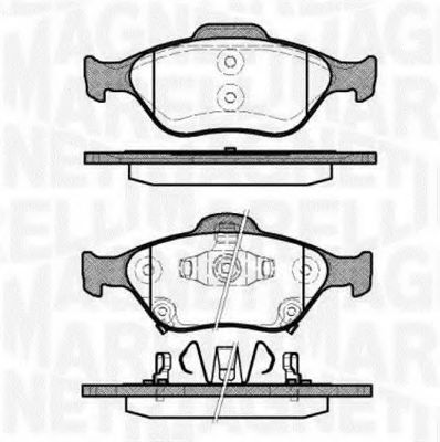 MAGNETI MARELLI 363916060404 Тормозные колодки для DAIHATSU CHARADE (Дайхатсу Чарадэ) MAGNETI MARELLI 363916060404 Тормозные колодки для DAIHATSU CHARADE (Дайхатсу Чарадэ)