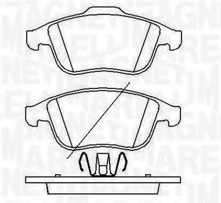 MAGNETI MARELLI 363916060429 Тормозные колодки для RENAULT GRAN III (Рено Гран 3) MAGNETI MARELLI 363916060429 Тормозные колодки для RENAULT GRAN III (Рено Гран 3)