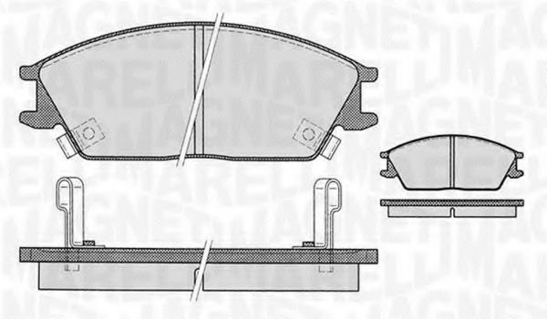 MAGNETI MARELLI 363916060459 Тормозные колодки для HYUNDAI EXCEL (Хендай Эxcэл) MAGNETI MARELLI 363916060459 Тормозные колодки для HYUNDAI EXCEL (Хендай Эxcэл)