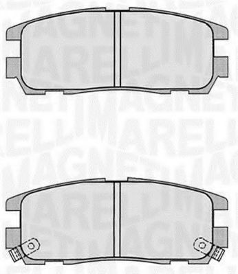 MAGNETI MARELLI 363916060497 Тормозные колодки для OPEL FRONTERA B (Опель Фронтера б) MAGNETI MARELLI 363916060497 Тормозные колодки для OPEL FRONTERA B (Опель Фронтера б)