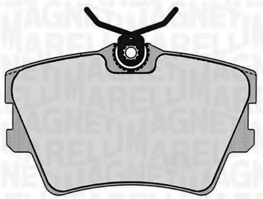 MAGNETI MARELLI 363916060529 Тормозные колодки для VOLKSWAGEN (Фольксваген) MAGNETI MARELLI 363916060529 Тормозные колодки для VOLKSWAGEN (Фольксваген)