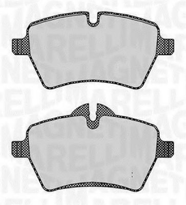 MAGNETI MARELLI 363916060619 Тормозные колодки для MINI MINI COUNTRYMAN (Мини Мини кантримэн) MAGNETI MARELLI 363916060619 Тормозные колодки для MINI MINI COUNTRYMAN (Мини Мини кантримэн)
