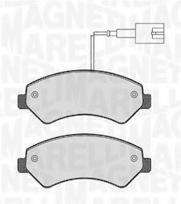 MAGNETI MARELLI 363916060643 Тормозные колодки для FIAT (Фиат) MAGNETI MARELLI 363916060643 Тормозные колодки для FIAT (Фиат)