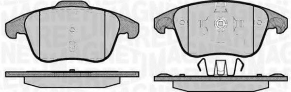 MAGNETI MARELLI 363916060644 Тормозные колодки для CITROËN C4 PICASSO I (CитроËн С4 пикассо 1) MAGNETI MARELLI 363916060644 Тормозные колодки для CITROËN C4 PICASSO I (CитроËн С4 пикассо 1)