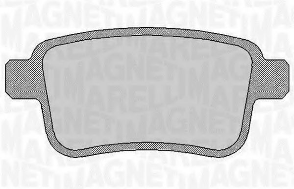 MAGNETI MARELLI 363916060660 Тормозные колодки для RENAULT KANGOO / GRAND KANGOO (Рено Кангу / гранд кангу) MAGNETI MARELLI 363916060660 Тормозные колодки для RENAULT KANGOO / GRAND KANGOO (Рено Кангу / гранд кангу)
