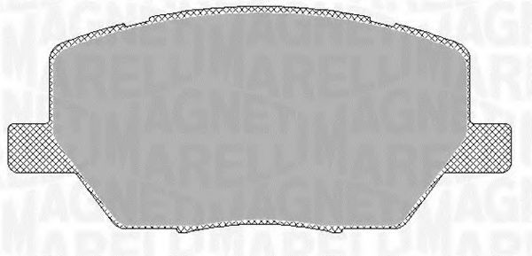 MAGNETI MARELLI 363916060793 Тормозные колодки для JEEP RENEGADE (Джип Рэнэгадэ)