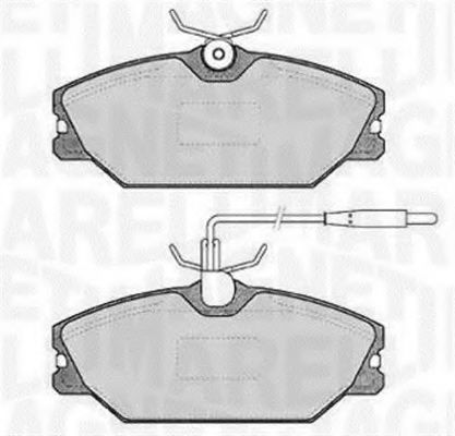 MAGNETI MARELLI 363916060817 Тормозные колодки для RENAULT SAFRANE (Рено Сафранэ) MAGNETI MARELLI 363916060817 Тормозные колодки для RENAULT SAFRANE (Рено Сафранэ)