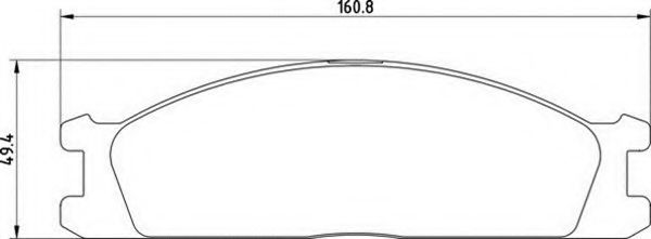 MAGNETI MARELLI 363700200009 Тормозные колодки для NISSAN PICKUP III (Ниссан Пиcкуп 3) MAGNETI MARELLI 363700200009 Тормозные колодки для NISSAN PICKUP III (Ниссан Пиcкуп 3)