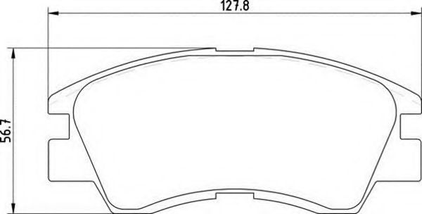 MAGNETI MARELLI 363700200044 Тормозные колодки для MITSUBISHI COLT/RODEO (Митсубиши/митсубиси Cолт/родэо) MAGNETI MARELLI 363700200044 Тормозные колодки для MITSUBISHI COLT/RODEO (Митсубиши/митсубиси Cолт/родэо)