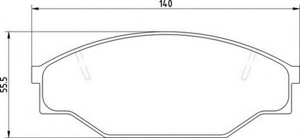 MAGNETI MARELLI 363700200331 Тормозные колодки для VOLKSWAGEN TARO (Фольксваген Таро) MAGNETI MARELLI 363700200331 Тормозные колодки для VOLKSWAGEN TARO (Фольксваген Таро)