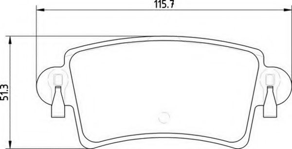 MAGNETI MARELLI 363700201246 Тормозные колодки для NISSAN (Ниссан) MAGNETI MARELLI 363700201246 Тормозные колодки для NISSAN (Ниссан)