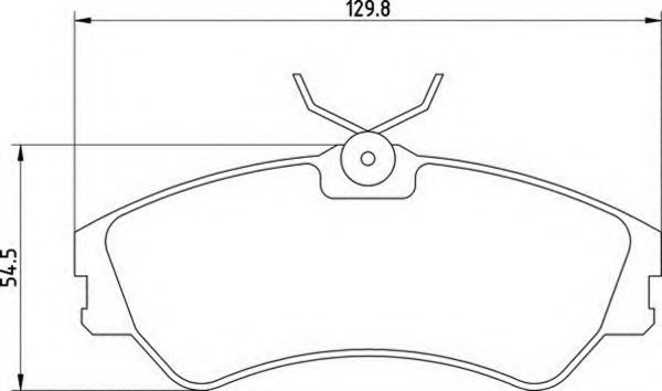 MAGNETI MARELLI 363700205048 Тормозные колодки для VOLKSWAGEN (Фольксваген) MAGNETI MARELLI 363700205048 Тормозные колодки для VOLKSWAGEN (Фольксваген)