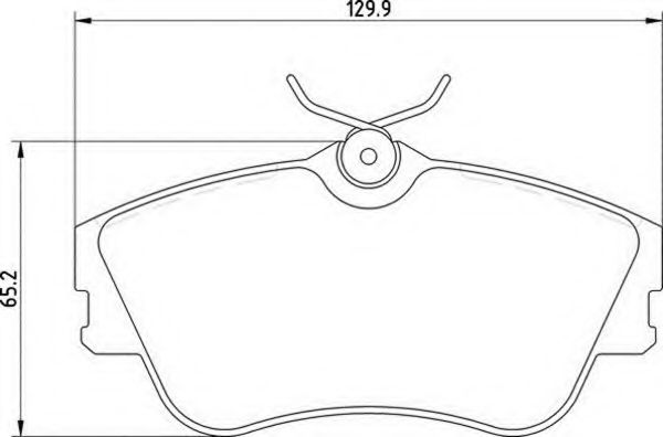 MAGNETI MARELLI 363700205072 Тормозные колодки для VOLKSWAGEN (Фольксваген) MAGNETI MARELLI 363700205072 Тормозные колодки для VOLKSWAGEN (Фольксваген)