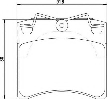 MAGNETI MARELLI 363700205115 Тормозные колодки для VOLKSWAGEN (Фольксваген) MAGNETI MARELLI 363700205115 Тормозные колодки для VOLKSWAGEN (Фольксваген)
