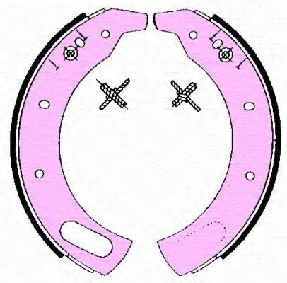 MAGNETI MARELLI 360219192108 Тормозные колодки 