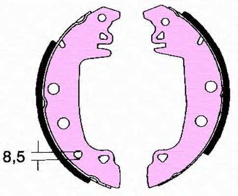 MAGNETI MARELLI 360219196142 Тормозные колодки 