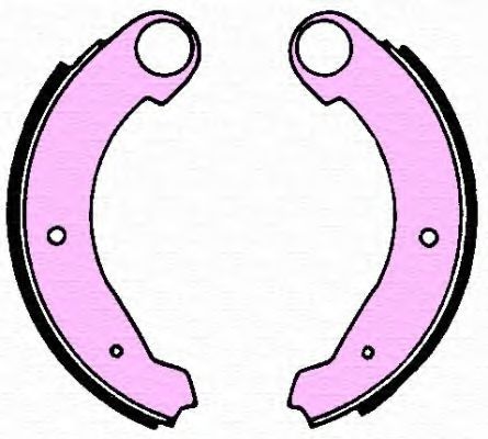 MAGNETI MARELLI 360219196159 Тормозные колодки 