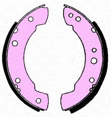 MAGNETI MARELLI 360219196201 Тормозные колодки 