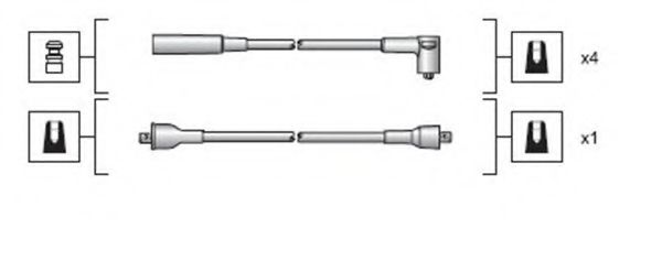 MAGNETI MARELLI 941318111023 Комплект проводов зажигания для HONDA PRELUDE III (Хонда Прэлудэ 3) MAGNETI MARELLI 941318111023 Комплект проводов зажигания для HONDA PRELUDE III (Хонда Прэлудэ 3)