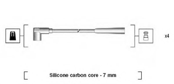 MAGNETI MARELLI 941085180570 Комплект проводов зажигания для CITROËN SYNERGIE (CитроËн Сънэргиэ) MAGNETI MARELLI 941085180570 Комплект проводов зажигания для CITROËN SYNERGIE (CитроËн Сънэргиэ)