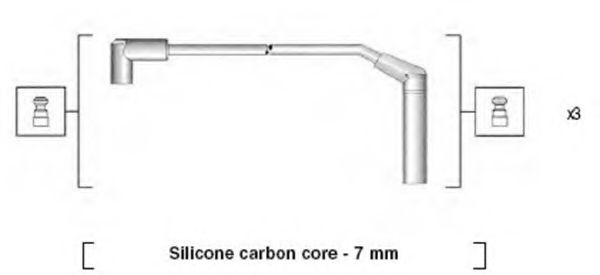 MAGNETI MARELLI 941365090932 Комплект проводов зажигания для DAEWOO MATIZ (Дэу Матиз) MAGNETI MARELLI 941365090932 Комплект проводов зажигания для DAEWOO MATIZ (Дэу Матиз)