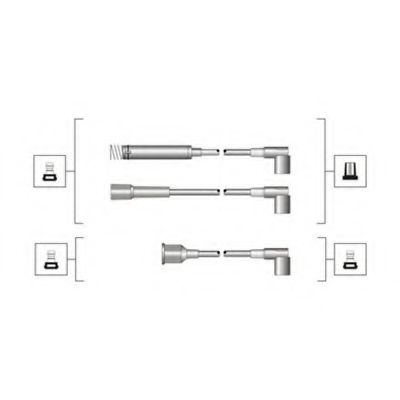 MAGNETI MARELLI 941319170009 Комплект проводов зажигания для OPEL COMBO (Опель Комбо) MAGNETI MARELLI 941319170009 Комплект проводов зажигания для OPEL COMBO (Опель Комбо)