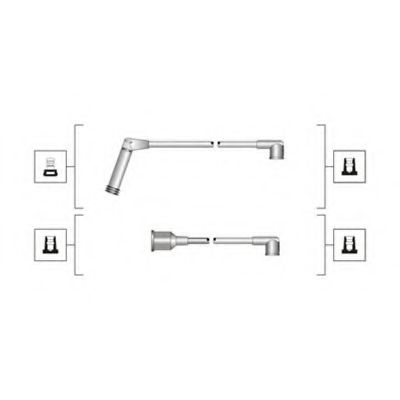 MAGNETI MARELLI 941319170058 Комплект проводов зажигания для HYUNDAI EXCEL (Хендай Эxcэл) MAGNETI MARELLI 941319170058 Комплект проводов зажигания для HYUNDAI EXCEL (Хендай Эxcэл)