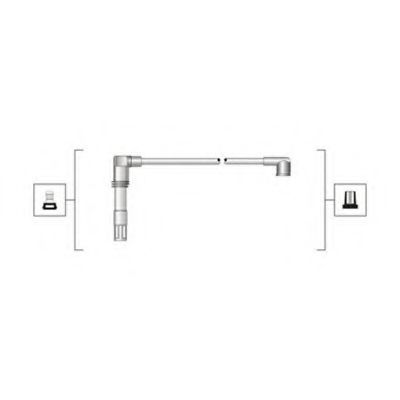 MAGNETI MARELLI 941319170081 Комплект проводов зажигания для GEELY (Джили) MAGNETI MARELLI 941319170081 Комплект проводов зажигания для GEELY (Джили)