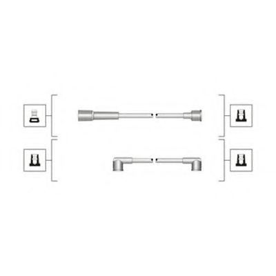 MAGNETI MARELLI 941319170106 Комплект проводов зажигания для OPEL ASCONA B (Опель Асcона б) MAGNETI MARELLI 941319170106 Комплект проводов зажигания для OPEL ASCONA B (Опель Асcона б)