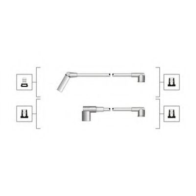 MAGNETI MARELLI 941319170117 Комплект проводов зажигания для MITSUBISHI COLT II (Митсубиши/митсубиси Cолт 2) MAGNETI MARELLI 941319170117 Комплект проводов зажигания для MITSUBISHI COLT II (Митсубиши/митсубиси Cолт 2)