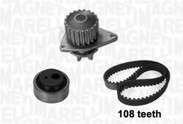 MAGNETI MARELLI 341401950001 Комплект ремня ГРМ для PEUGEOT 206 (Пежо 206) MAGNETI MARELLI 341401950001 Комплект ремня ГРМ для PEUGEOT 206 (Пежо 206)
