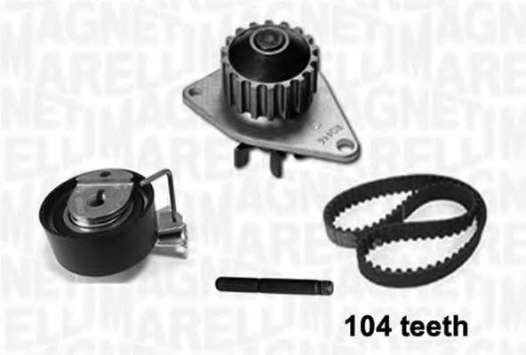 MAGNETI MARELLI 341405310002 Комплект ремня ГРМ для PEUGEOT 207 (Пежо 207) MAGNETI MARELLI 341405310002 Комплект ремня ГРМ для PEUGEOT 207 (Пежо 207)