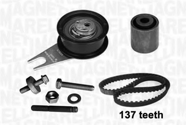 MAGNETI MARELLI 341301310000 Комплект ремня ГРМ для AUDI 90 (Ауди 90) MAGNETI MARELLI 341301310000 Комплект ремня ГРМ для AUDI 90 (Ауди 90)
