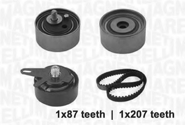 MAGNETI MARELLI 341301440000 Комплект ремня ГРМ для AUDI (Ауди) MAGNETI MARELLI 341301440000 Комплект ремня ГРМ для AUDI (Ауди)
