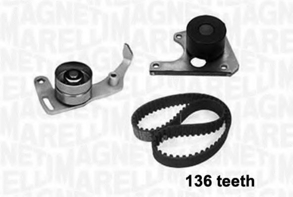MAGNETI MARELLI 341302080000 Комплект ремня ГРМ для ROVER 400 (Ровер 400) MAGNETI MARELLI 341302080000 Комплект ремня ГРМ для ROVER 400 (Ровер 400)