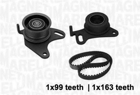 MAGNETI MARELLI 341302460000 Комплект ремня ГРМ для MITSUBISHI COLT/RODEO (Митсубиши/митсубиси Cолт/родэо) MAGNETI MARELLI 341302460000 Комплект ремня ГРМ для MITSUBISHI COLT/RODEO (Митсубиши/митсубиси Cолт/родэо)