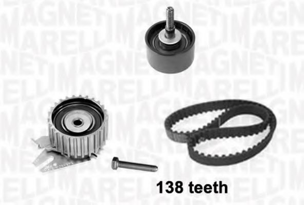 MAGNETI MARELLI 341303980000 Комплект ремня ГРМ для FIAT (Фиат) MAGNETI MARELLI 341303980000 Комплект ремня ГРМ для FIAT (Фиат)