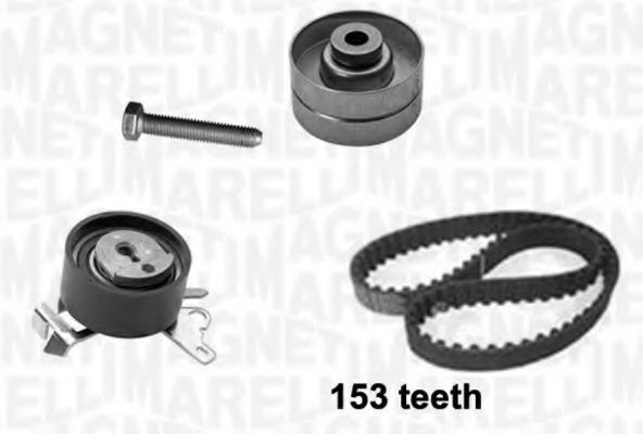MAGNETI MARELLI 341306410000 Комплект ремня ГРМ для PEUGEOT 407 (Пежо 407) MAGNETI MARELLI 341306410000 Комплект ремня ГРМ для PEUGEOT 407 (Пежо 407)