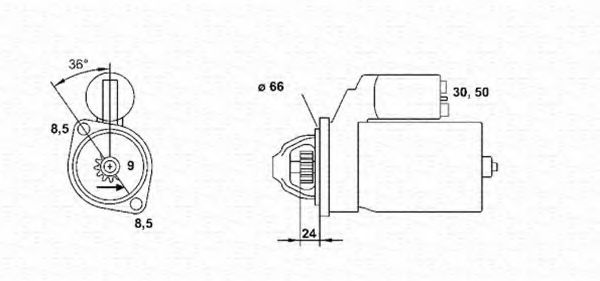 MAGNETI MARELLI 943251052010 Стартер для RENAULT LE CAR (Рено Лэ cар) MAGNETI MARELLI 943251052010 Стартер для RENAULT LE CAR (Рено Лэ cар)