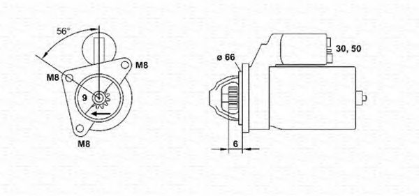 MAGNETI MARELLI 943253104010 Стартер для RENAULT SAFRANE (Рено Сафранэ) MAGNETI MARELLI 943253104010 Стартер для RENAULT SAFRANE (Рено Сафранэ)