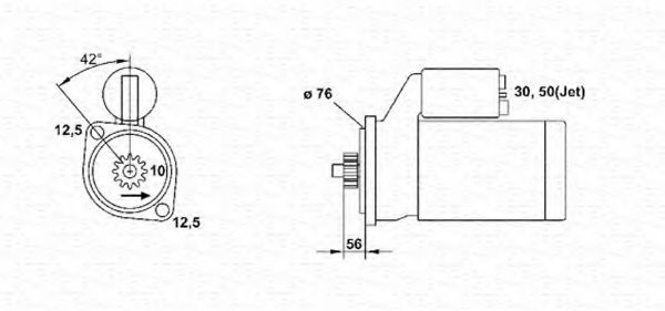 MAGNETI MARELLI 943253108010 Стартер для VOLKSWAGEN NOVO FUSCA (Фольксваген Ноvо фусcа) MAGNETI MARELLI 943253108010 Стартер для VOLKSWAGEN NOVO FUSCA (Фольксваген Ноvо фусcа)