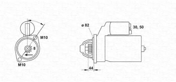 MAGNETI MARELLI 943253180010 Стартер для NISSAN PRIMERA LER (Ниссан Примера лэр) MAGNETI MARELLI 943253180010 Стартер для NISSAN PRIMERA LER (Ниссан Примера лэр)