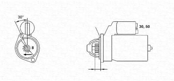 MAGNETI MARELLI 943253215010 Стартер для MITSUBISHI SIGMA (Митсубиши/митсубиси Сигма) MAGNETI MARELLI 943253215010 Стартер для MITSUBISHI SIGMA (Митсубиши/митсубиси Сигма)