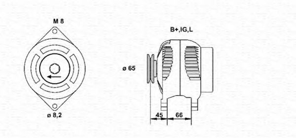 MAGNETI MARELLI 943346024010 Генератор для SUZUKI (Сузуки) MAGNETI MARELLI 943346024010 Генератор для SUZUKI (Сузуки)