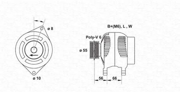 MAGNETI MARELLI 943354087010 Генератор для RENAULT ESPACE III (Рено Эспейс 3) MAGNETI MARELLI 943354087010 Генератор для RENAULT ESPACE III (Рено Эспейс 3)